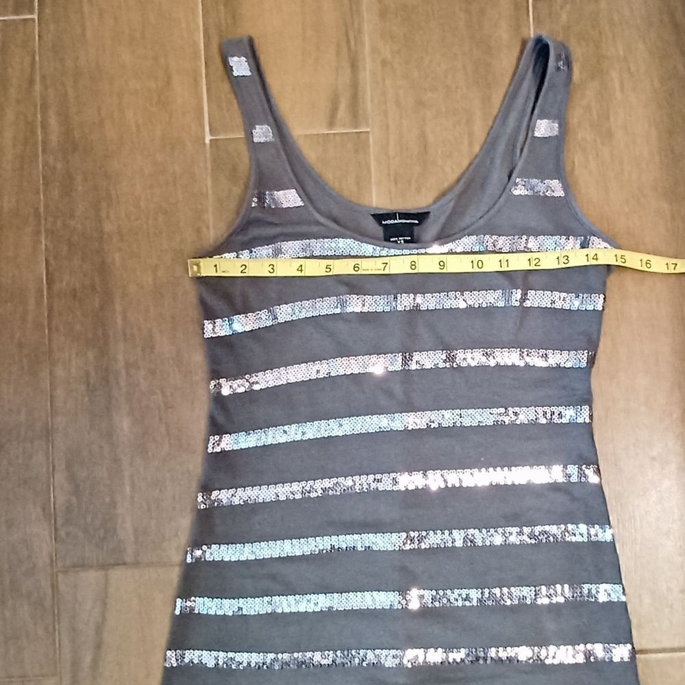 Moda International sequin tank top - Picture 4 of 6